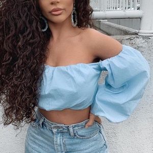 Fashion nova crop top new with tags